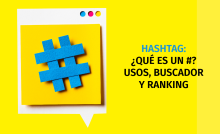 hashtag: que es un # Usos, buscador y ranking